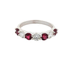 Natalia Diamond and Gemstone Band