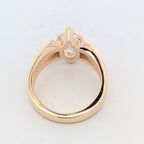 Wide High Polish Solitaire Engagement Ring [Made to Order]