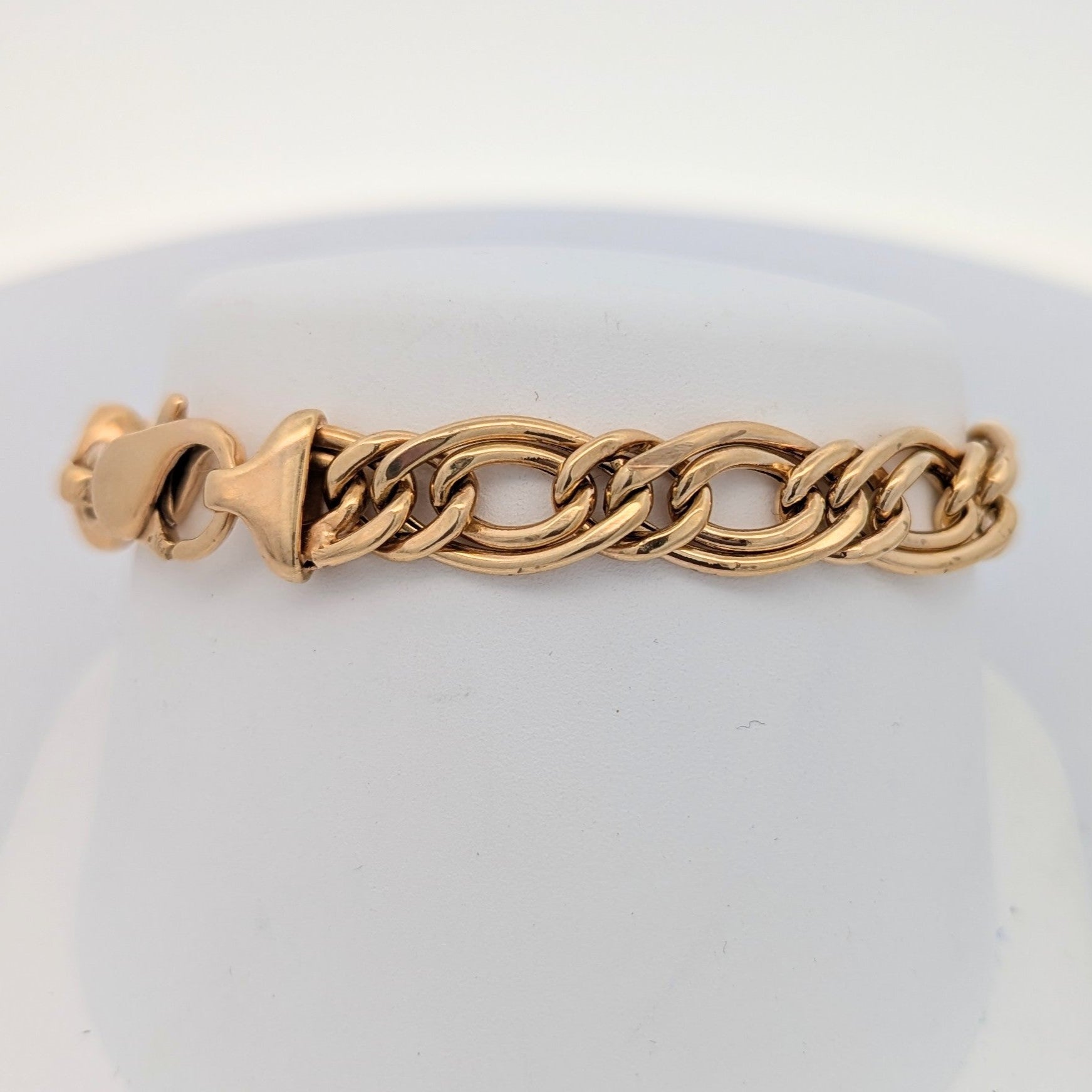 Vintage 14K Yellow Gold Link Bracelet