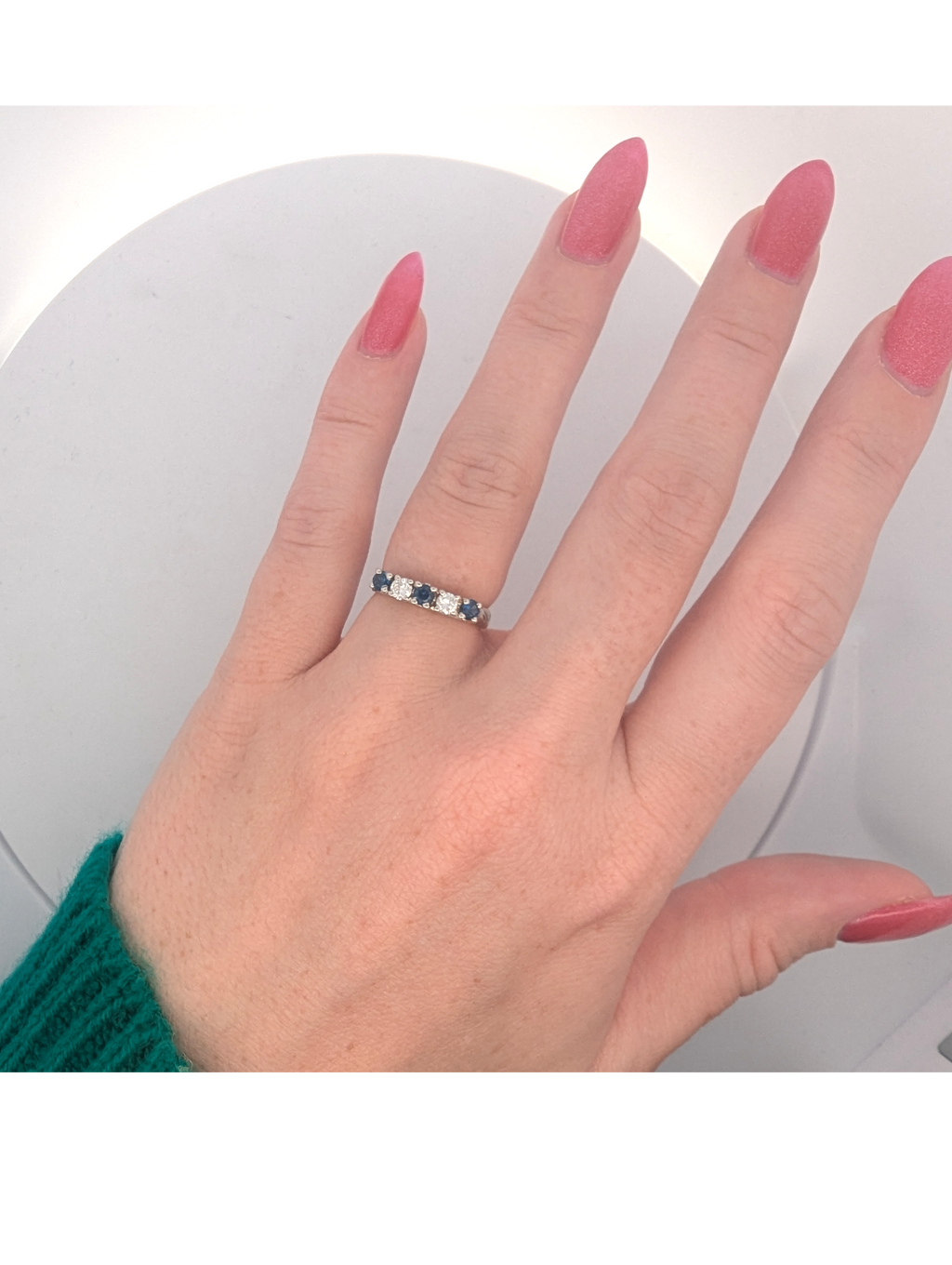 Vintage Platinum and 22K Gold Ring