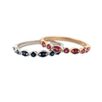 Gemstone Stackable Rings