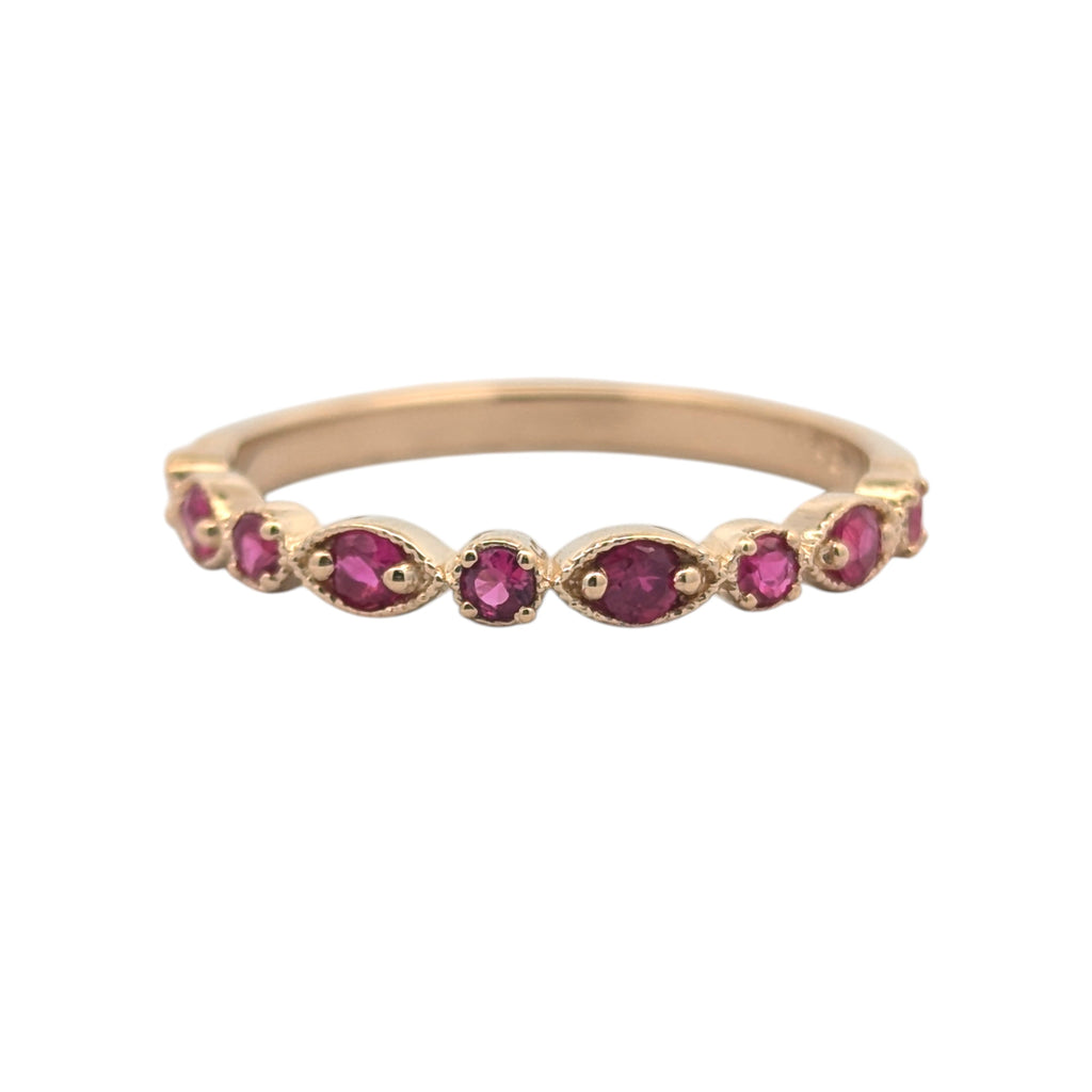 Gemstone Stackable Rings