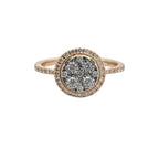 14K Gold Two Tone Ring