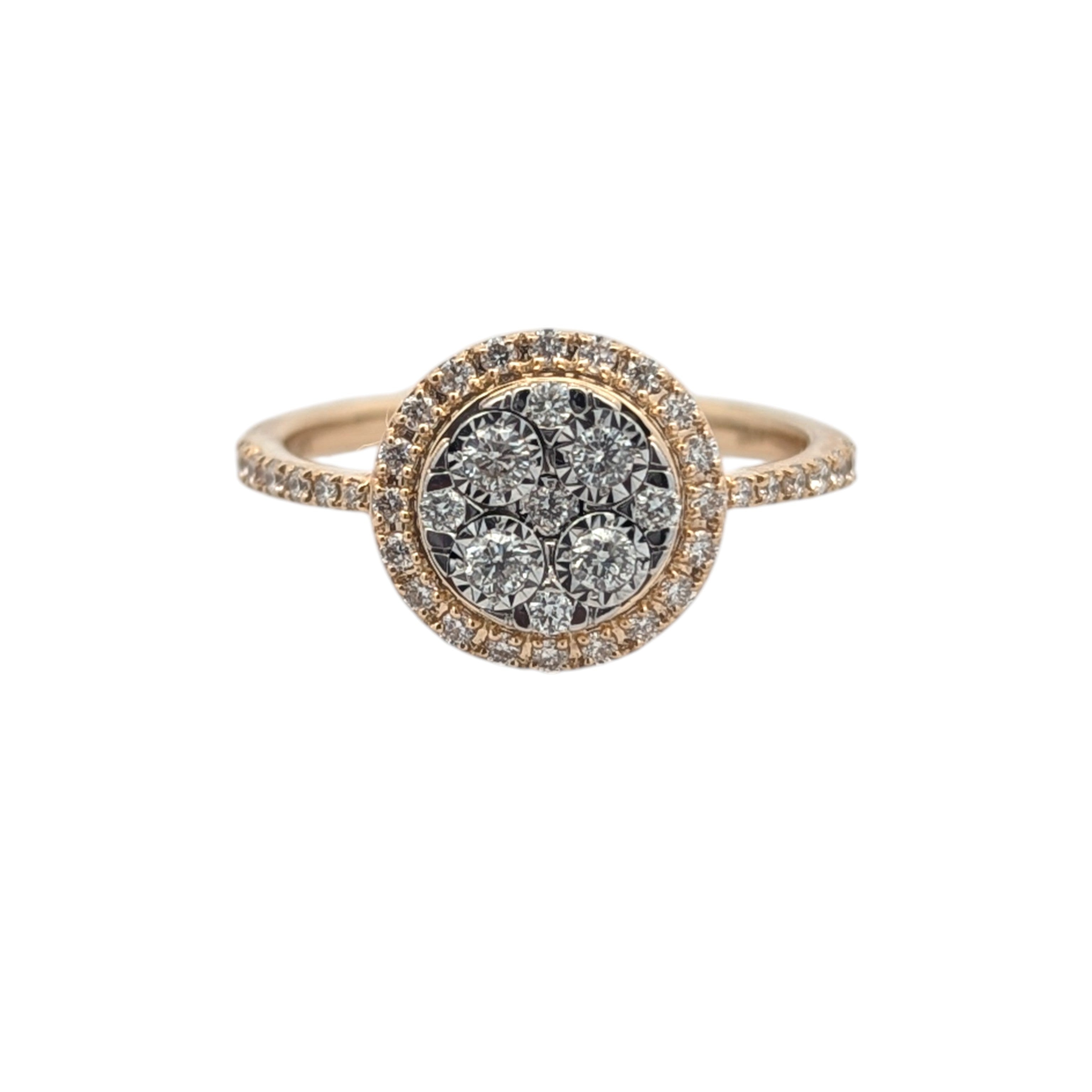 14K Gold Two Tone Ring