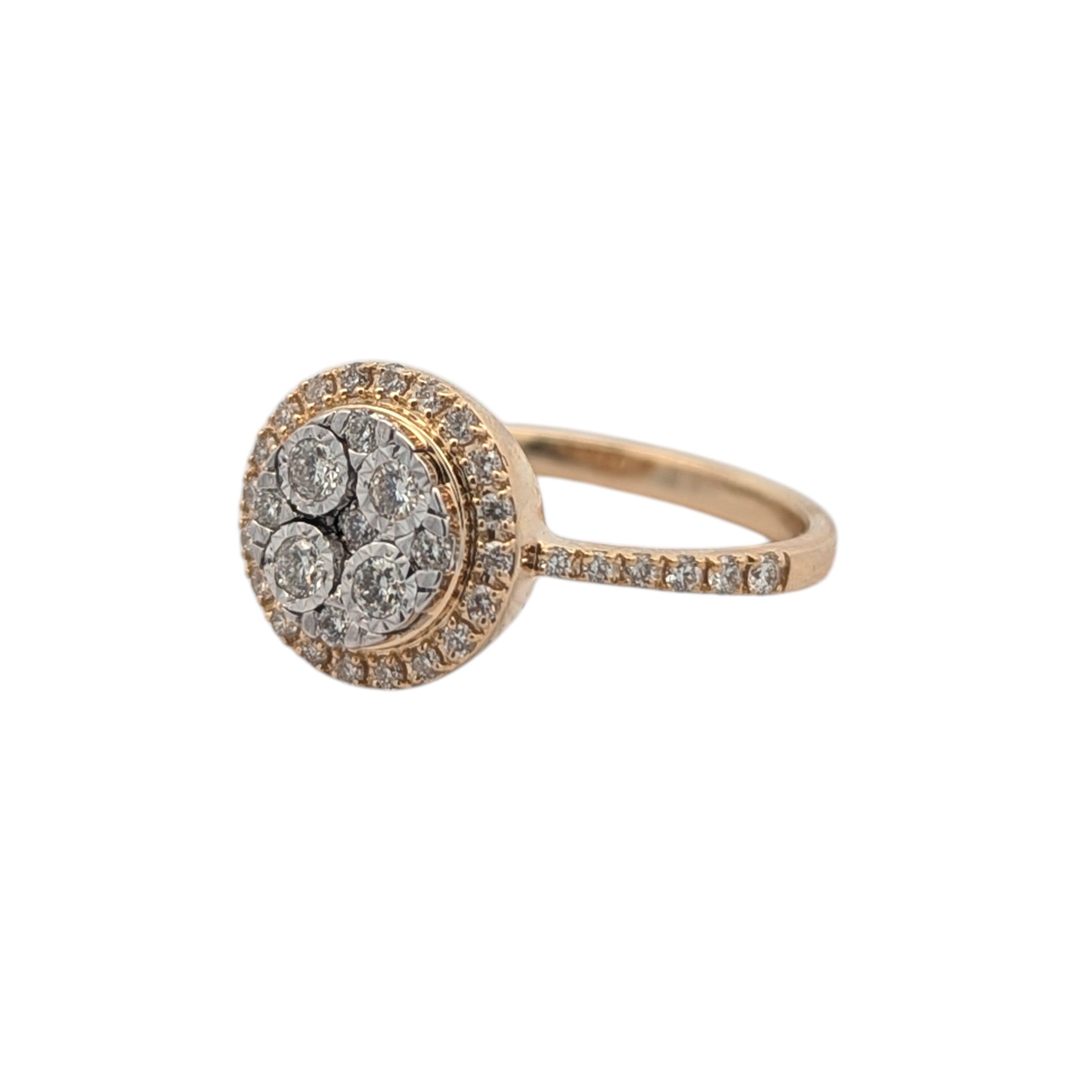 14K Gold Two Tone Ring