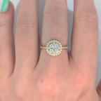 14K Gold Two Tone Ring