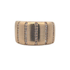 Vintage 14K Yellow Gold Cigar Band