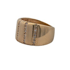 Vintage 14K Yellow Gold Cigar Band