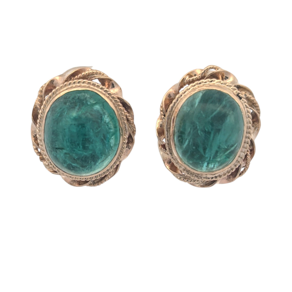 Vintage Emerald Earrings