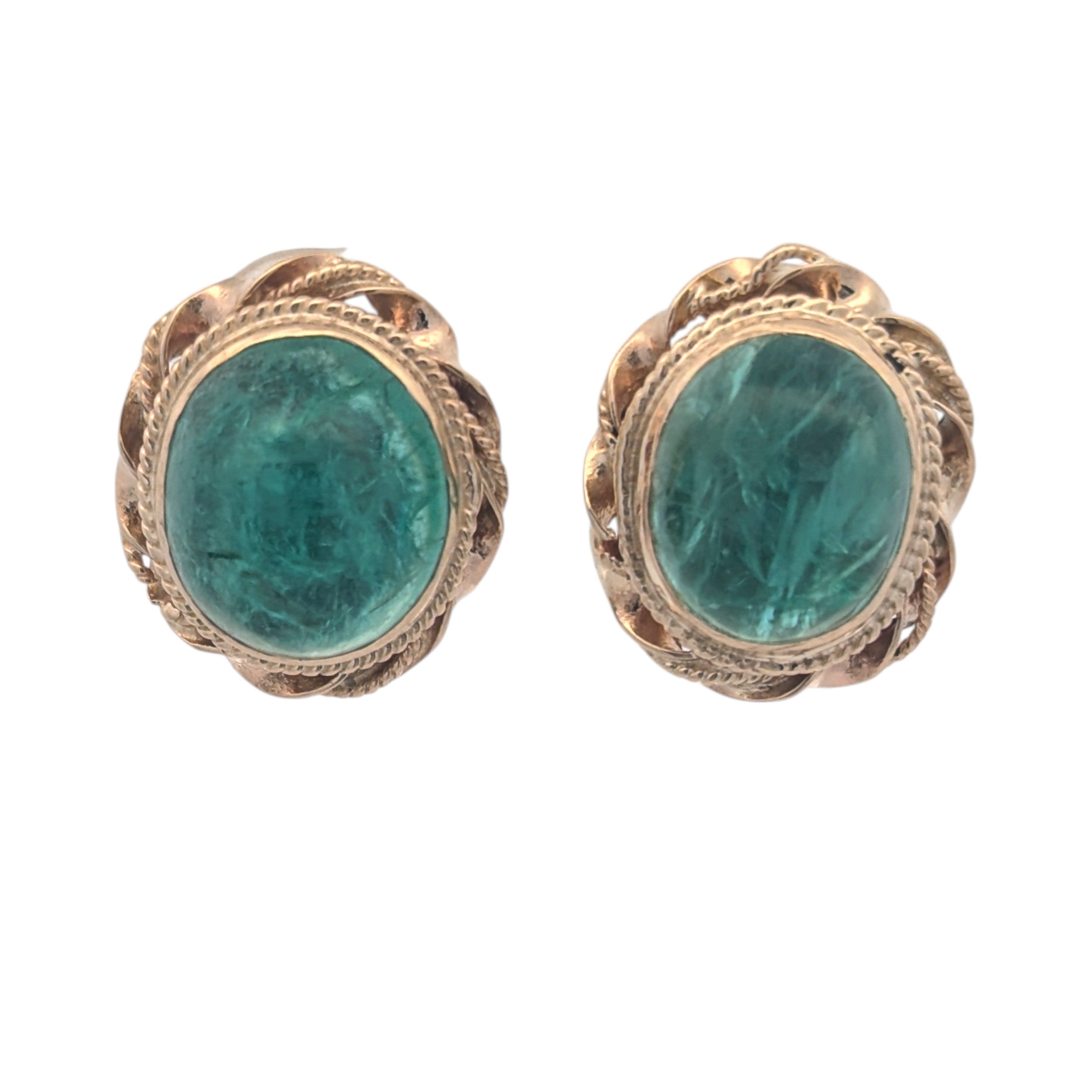Vintage Emerald Earrings
