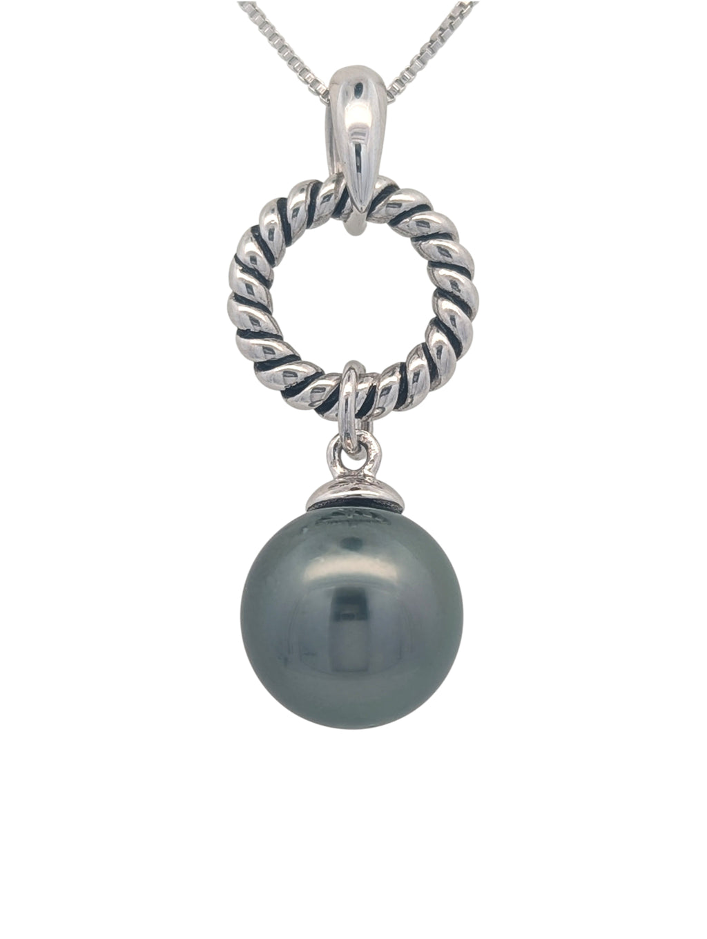 Sterling Silver and Pearl Pendant