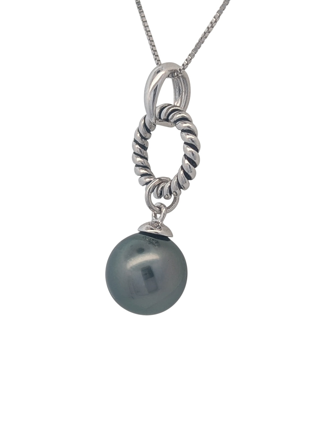 Sterling Silver and Pearl Pendant