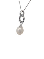 Sterling Silver and Pearl Pendant
