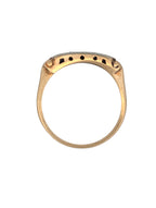 Vintage 14K Yellow Gold and Diamond Band