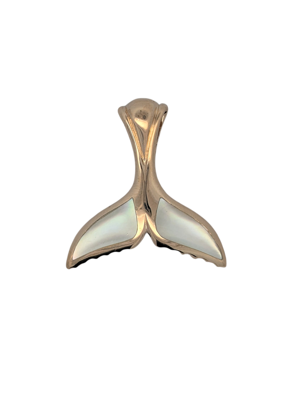 14K Yellow Gold "Kabana" Whale Tail