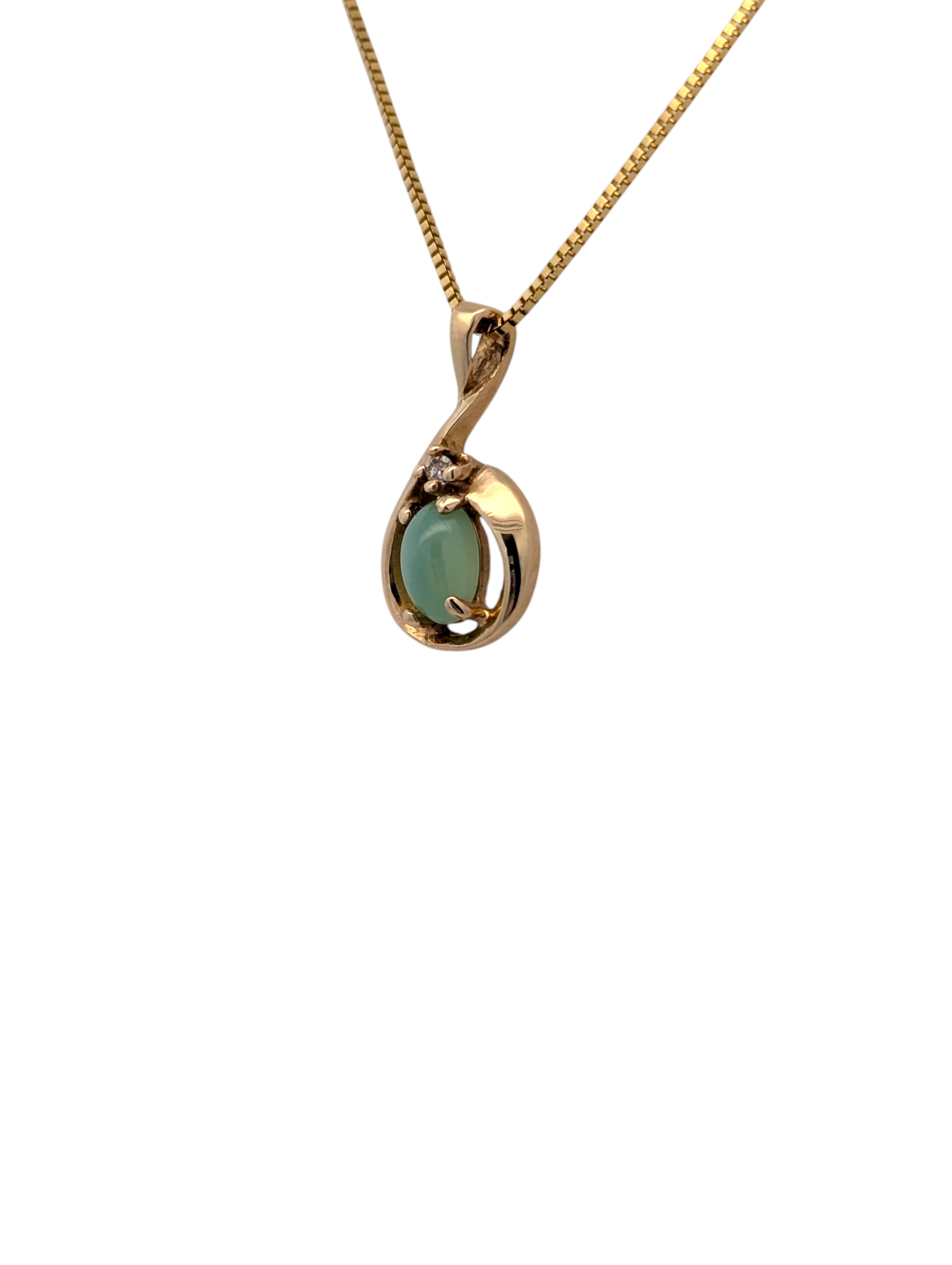Vintage 14K Yellow Gold Pendant