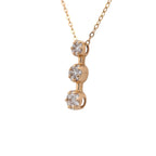Vintage Cluster Drop Pendant