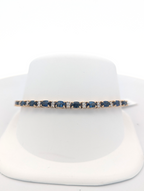 Vintage Sapphire and Diamond Bracelet
