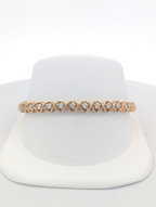 Vintage X-Link Tennis Bracelet