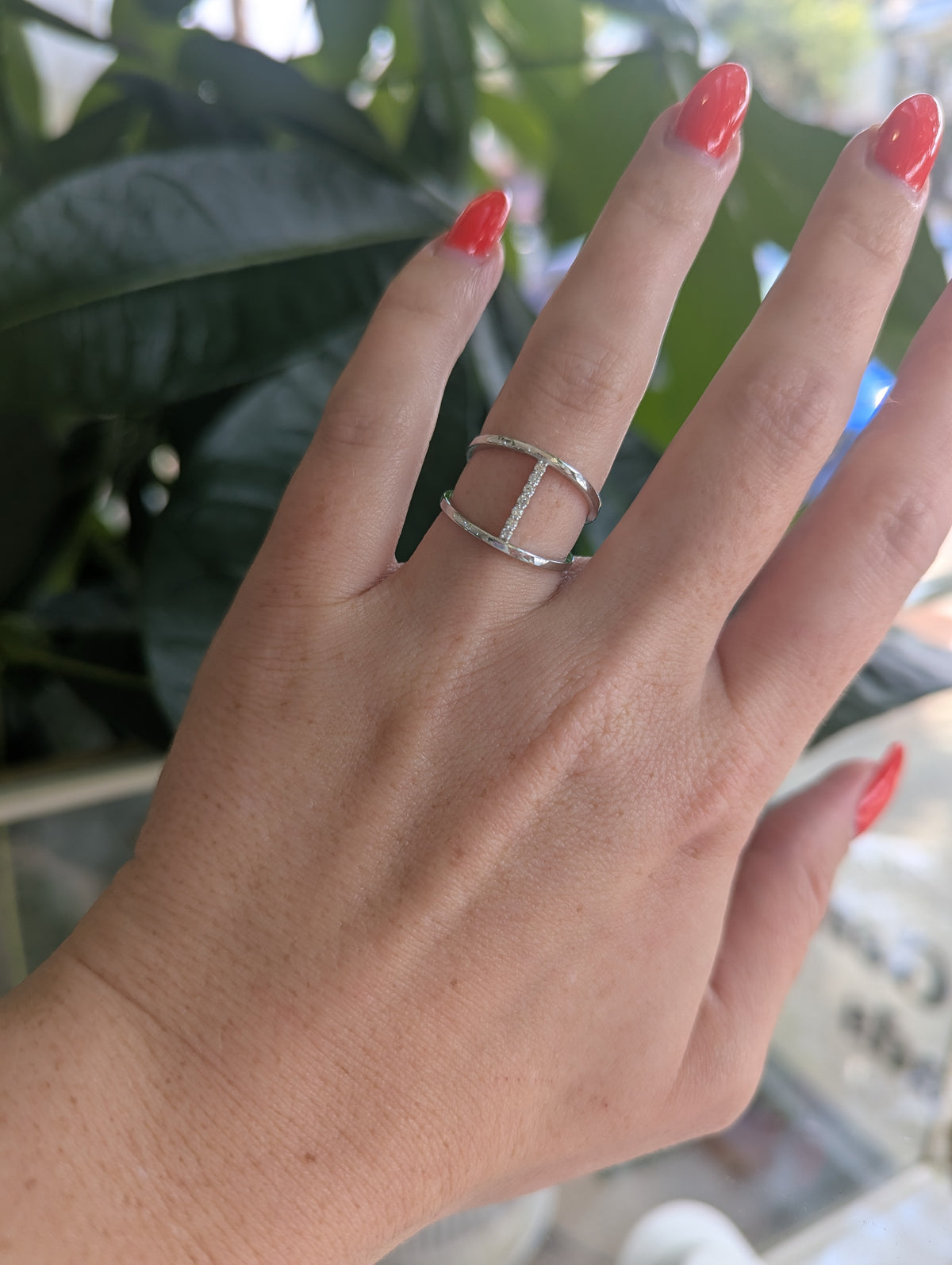Pettra Open Diamond Ring