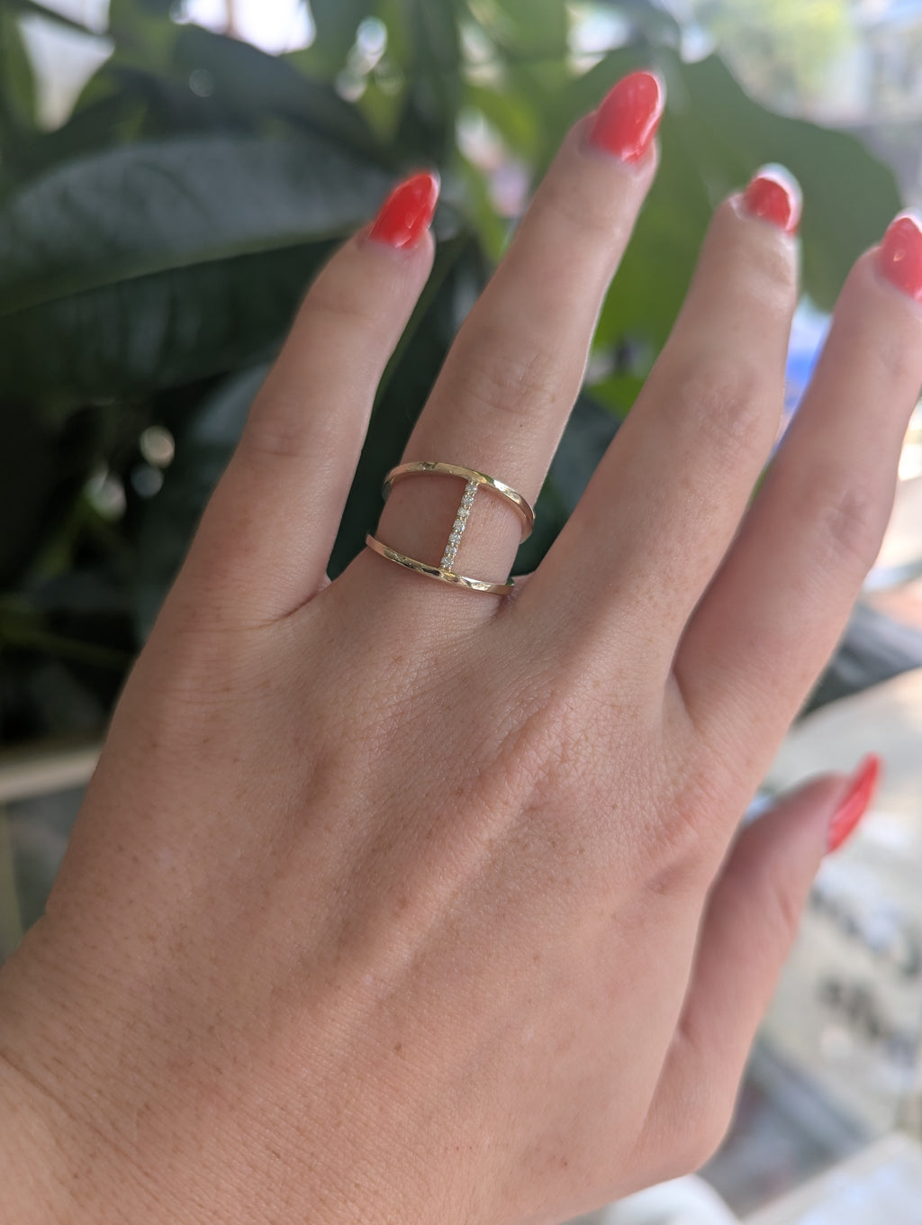 Pettra Open Diamond Ring