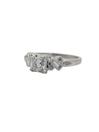 Vintage Platinum Engagement Ring