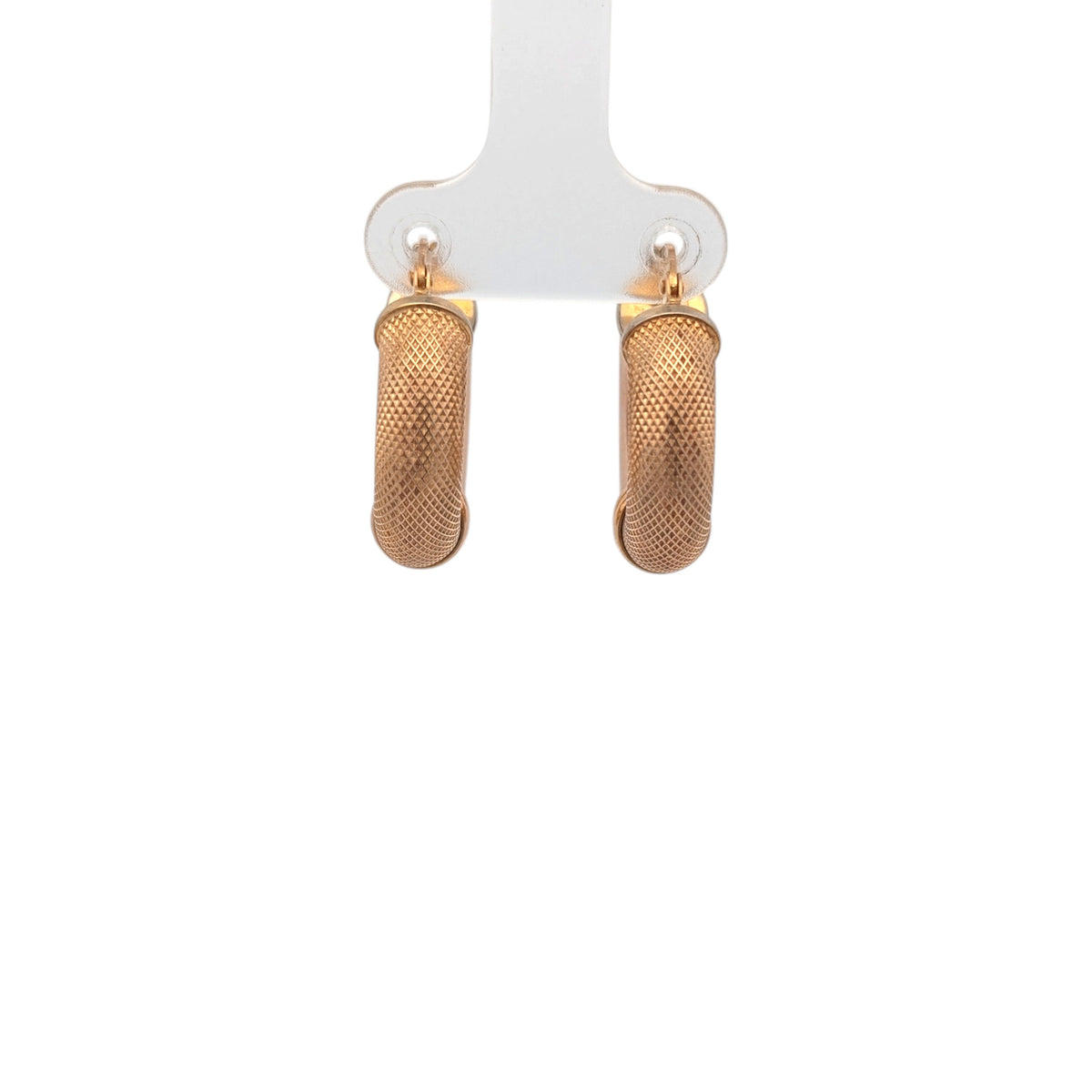 Vintage Gold Reversible Hoops