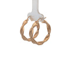 Vintage Twist Hoops