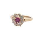 Vintage Ruby and Diamond Ring