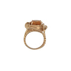 Vintage Citrine Cocktail Ring
