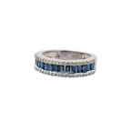 Vintage Effy Diamond and Sapphire Ring