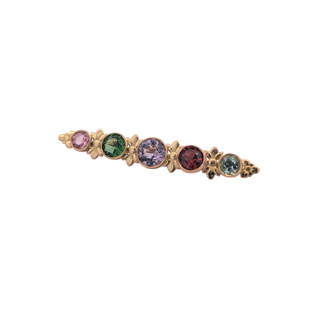 Vintage Multistone Pin