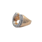 Vintage Gold and Diamond Horseshoe Ring
