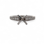 Graduating Bead Set Diamond Engagement Ring [Made to Order]