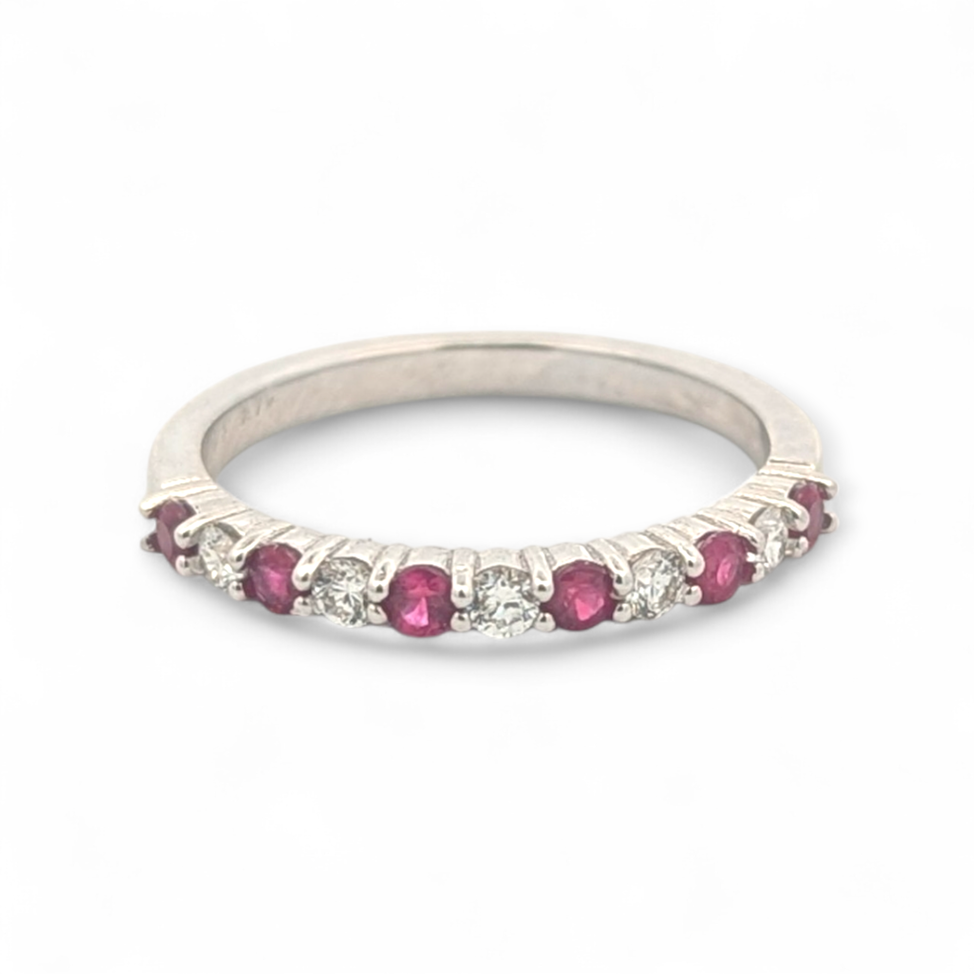 Natalia Stackable Diamond and Gemstone Band