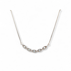 Miabella Diamond Bar Necklace