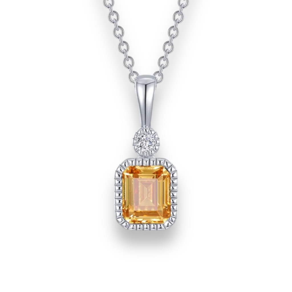 Sterling Silver Lafonn Birthstone Necklace
