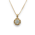 Vintage-Inspired Diamond Pendant