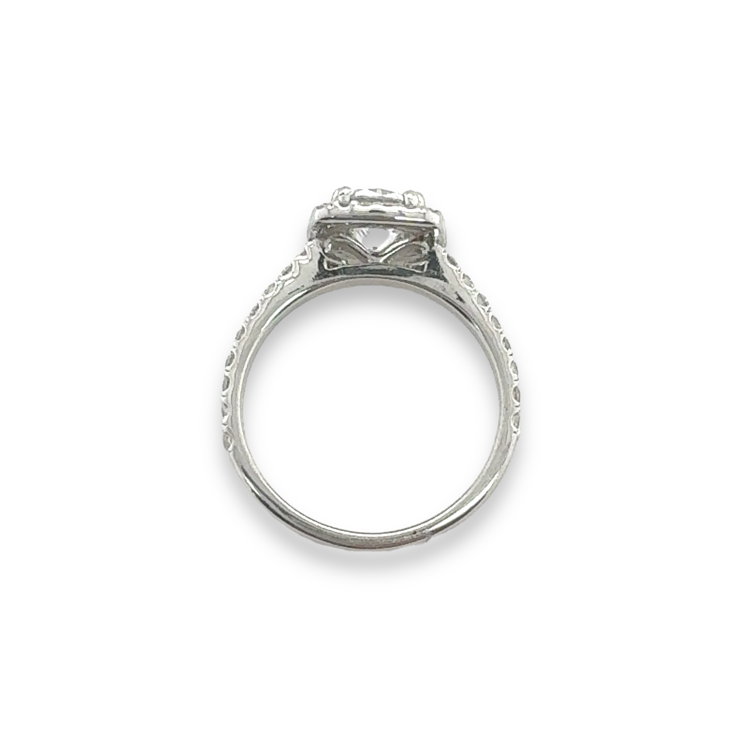 Torelli Square Halo  Engagement Ring Semi-mount