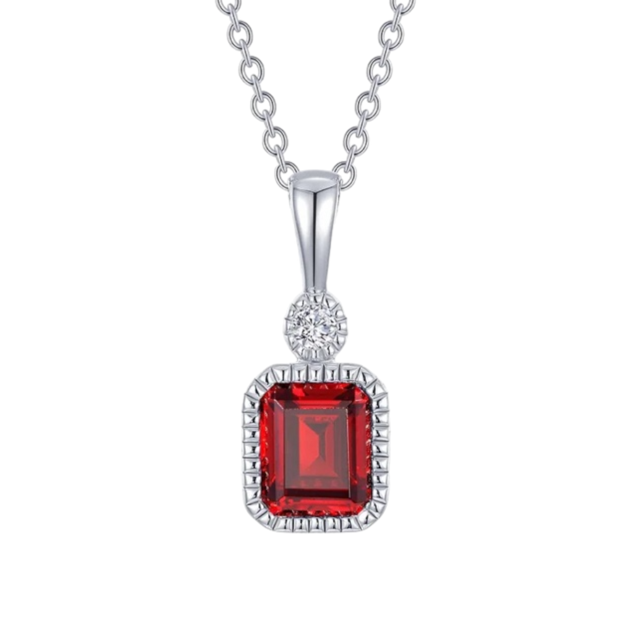 Sterling Silver Lafonn Birthstone Necklace