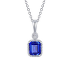Sterling Silver Lafonn Birthstone Necklace
