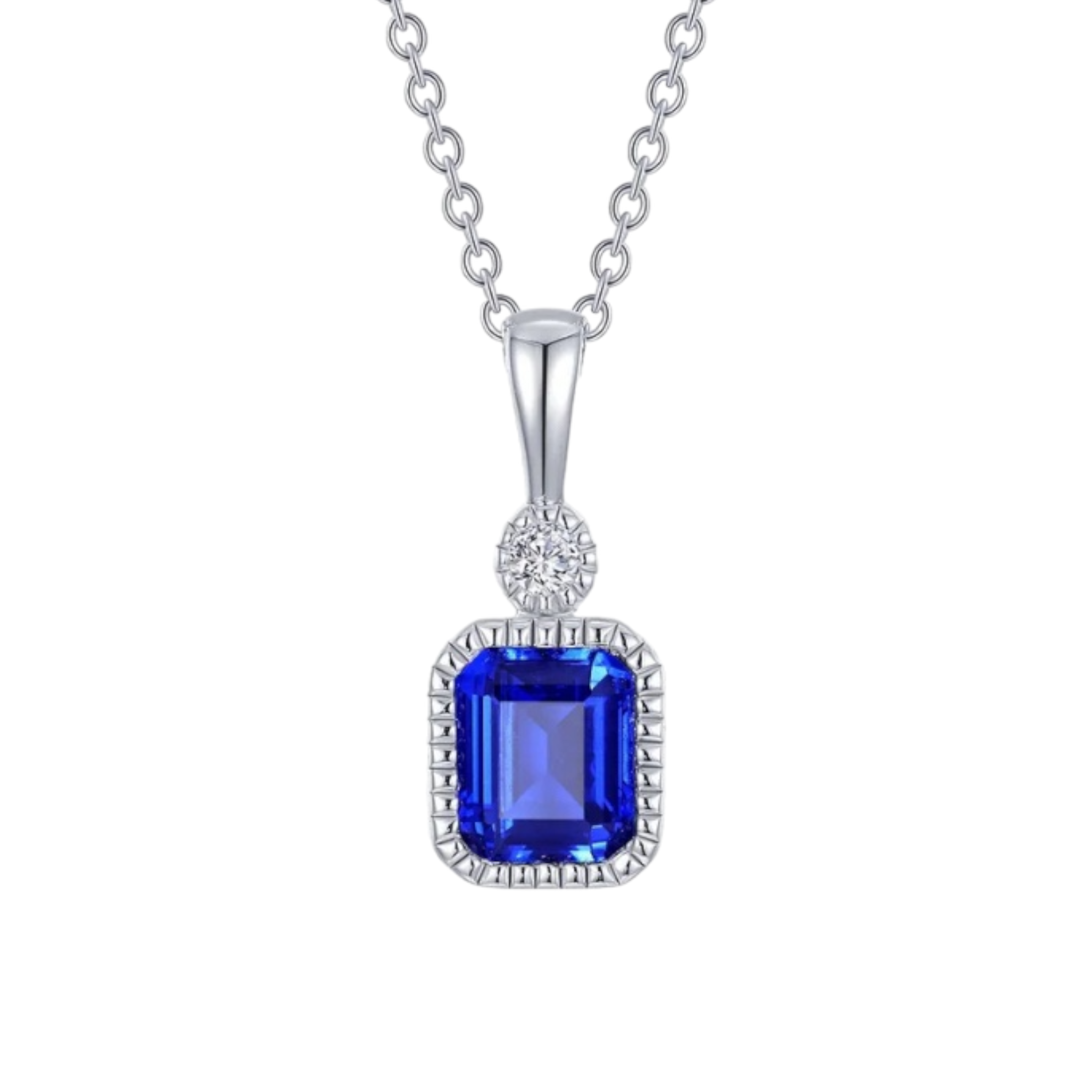 Sterling Silver Lafonn Birthstone Necklace