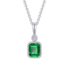 Sterling Silver Lafonn Birthstone Necklace