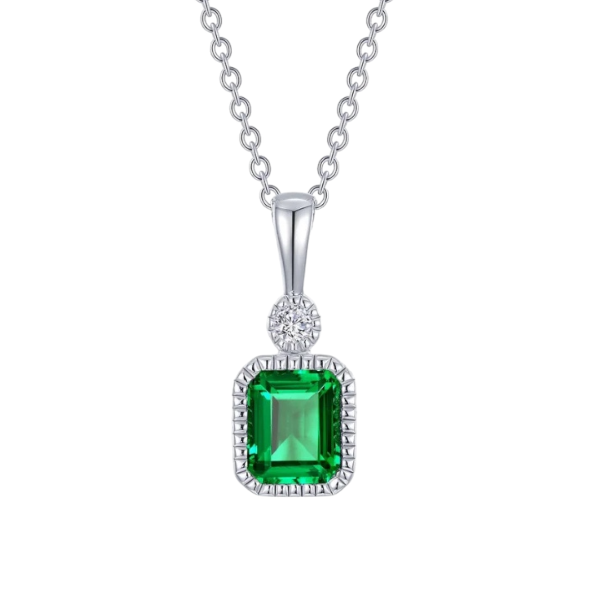 Sterling Silver Lafonn Birthstone Necklace