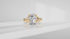 Split Shank Diamond Engagement Ring [Made to Order]