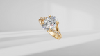 Split Shank Diamond Engagement Ring [Made to Order]