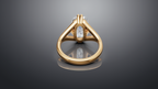 Split Shank Compass Prong Engagement Ring [Made to Order]