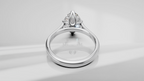 Tulip Solitaire Engagement Ring [Made to Order]