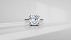Double Prong Solitaire Engagement Ring [Made to Order]