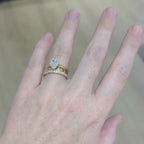 Wide Asymmetrical Band in 14K Gold [Made to Order]